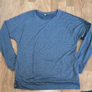 Gray Lightweight Pullover